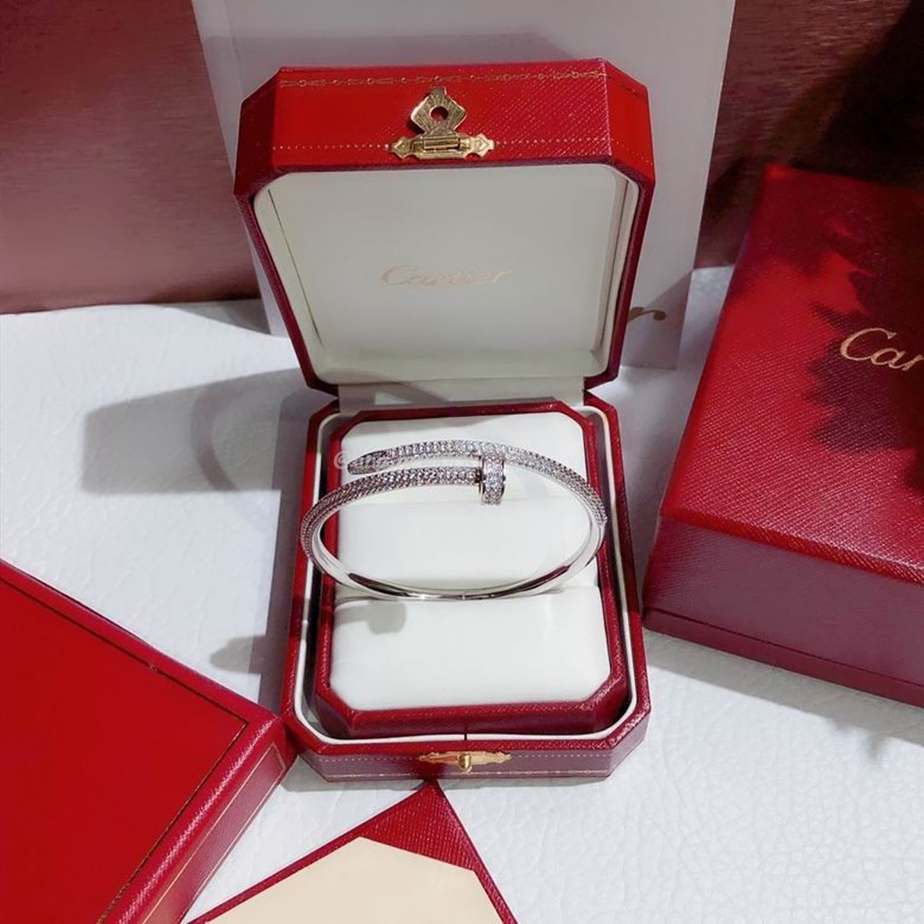 Cartier Bracelet Juste Un Clou Bracelet 18k Rose Gold (2) - www.newkick.vip